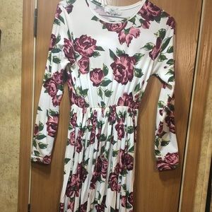 Peyton Bre White Floral Dress Size 14 (Girls)